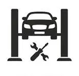 Luxury car garage